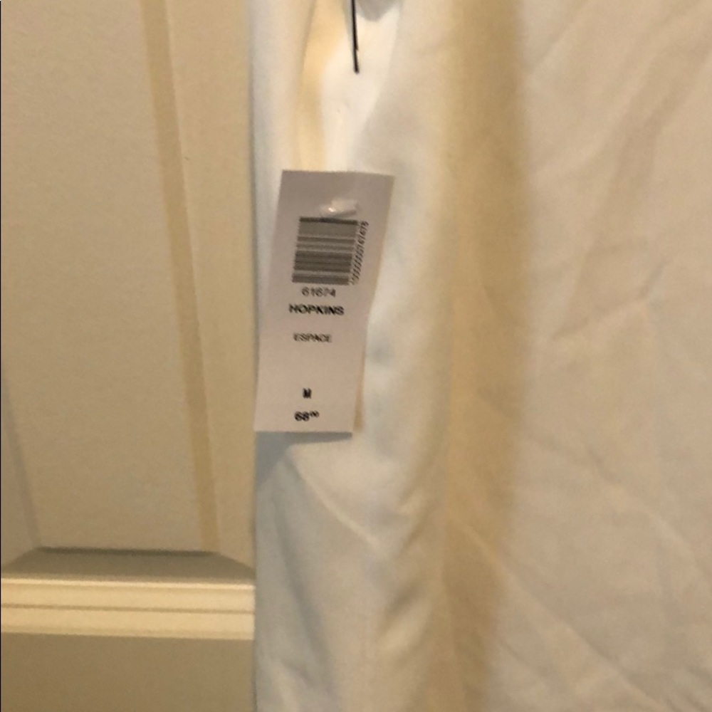 Babaton NWT Size M White Tank tie in front host pick - Picture 6 of 13